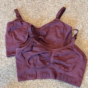 Kindred Bravely® Deep Purple Bra Set (2)